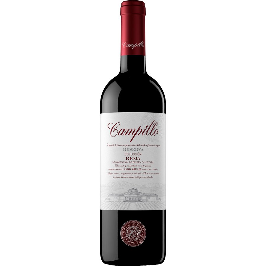 Vino CAMPILLO reserva botella 75 cl.