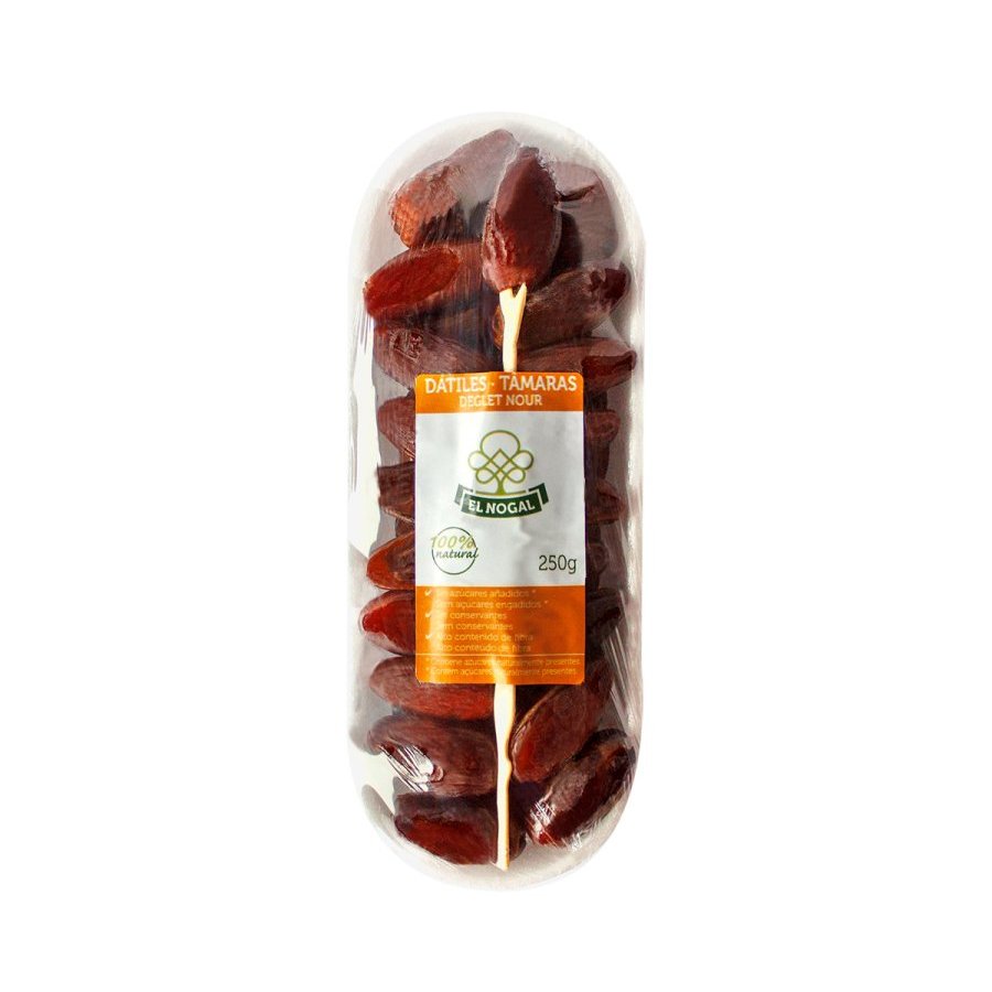 Dátiles EL NOGAL bandeja 250 g