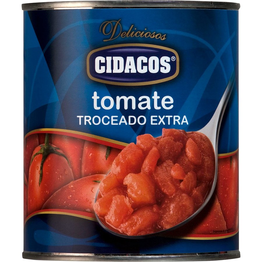 Tomate en dados CIDACOS 820 g pn