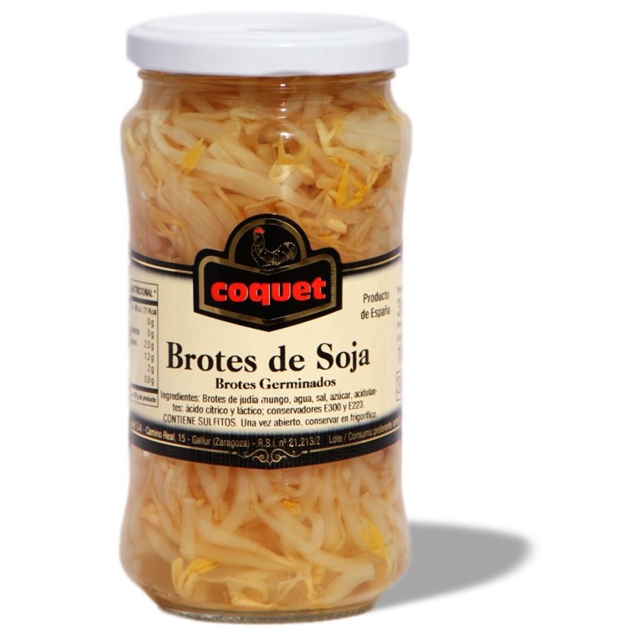 Brotes germinados COQUET frasco 180 g pne.