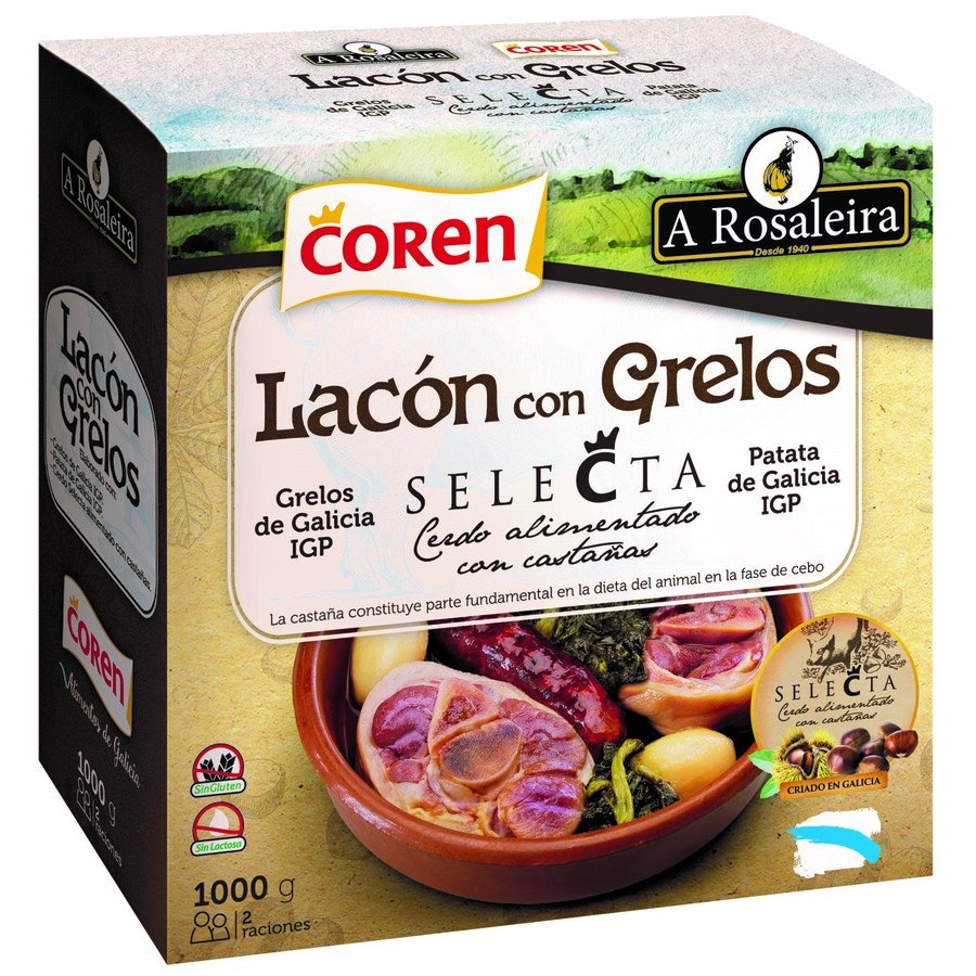 Lacón con grelos Selecta COREN lata 1 kg