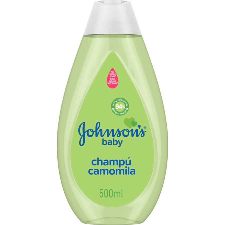 Champú JOHNSONS camomila 0% colorantes sin sulfatos 500 ml