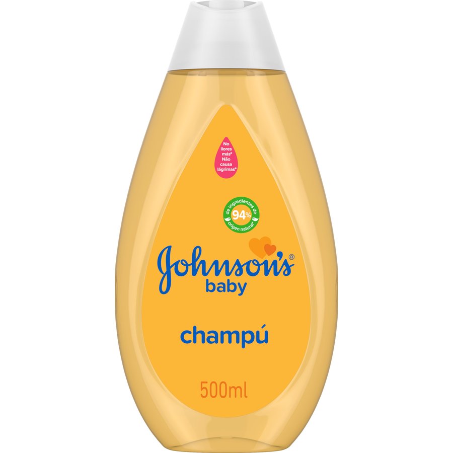 Champú JOHNSONS baby suave gold 0% 500 ml