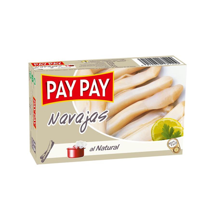 Navajas al natural PAY PAY OL-120 63 g pne