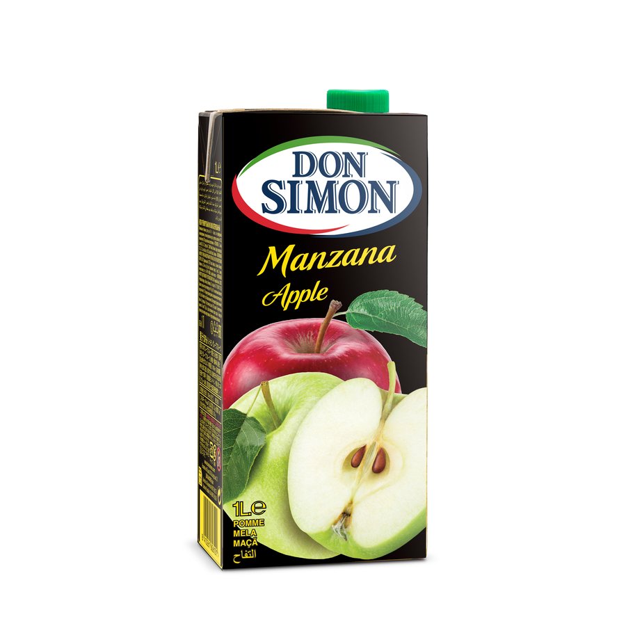 Zumo de manzana DON SIMON brik 1 l