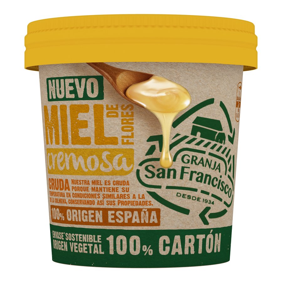 Miel cremosa GRANJA SAN FRANCISCO 385 g