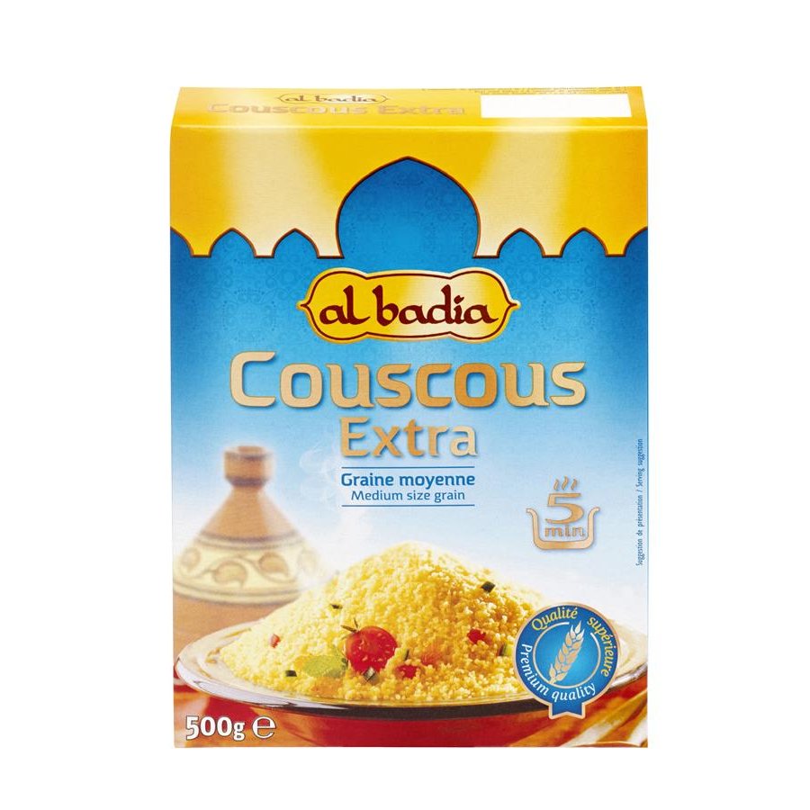 Couscous AL BADIA paquete 500 grs.