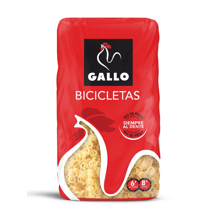 Bicicletas (pasta) GALLO 450 g