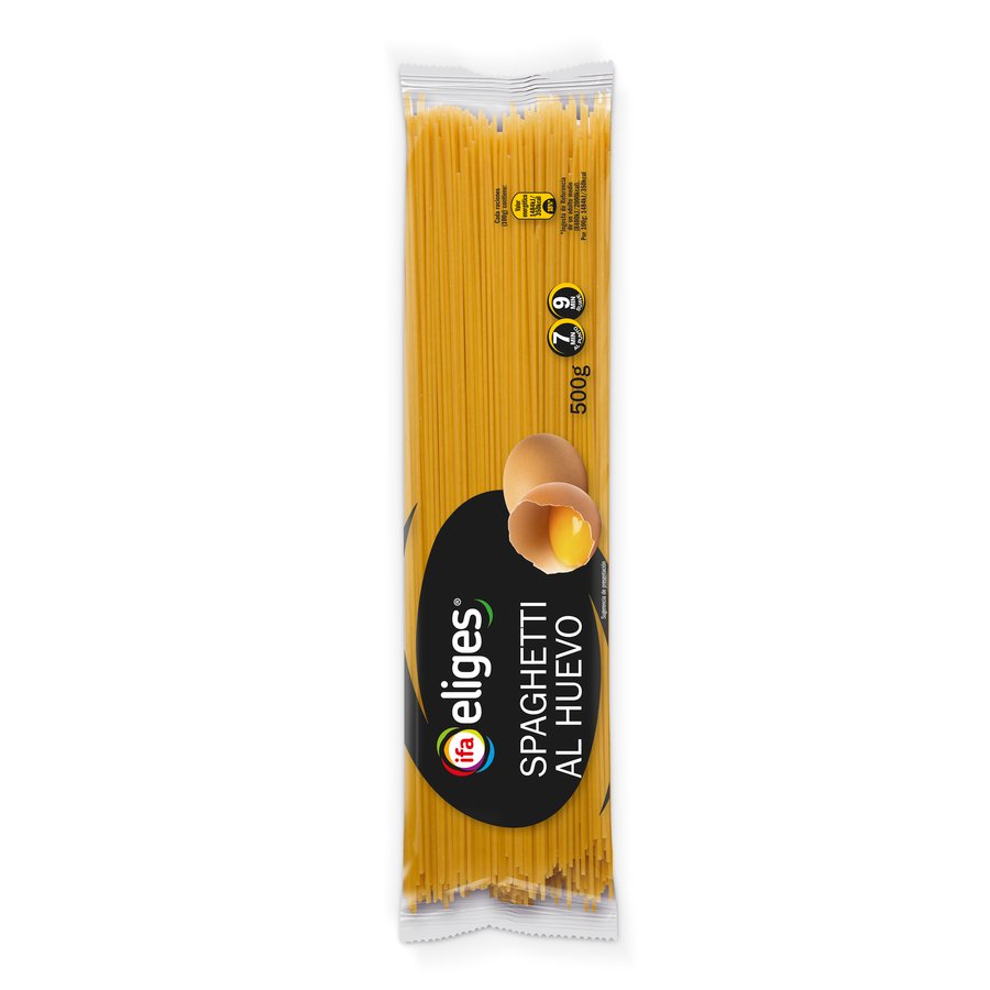 Spaguetti al huevo IFA ELIGES 500 g