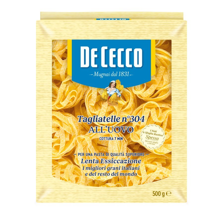 Tagliatelle huevo DECECCO 500 grs.