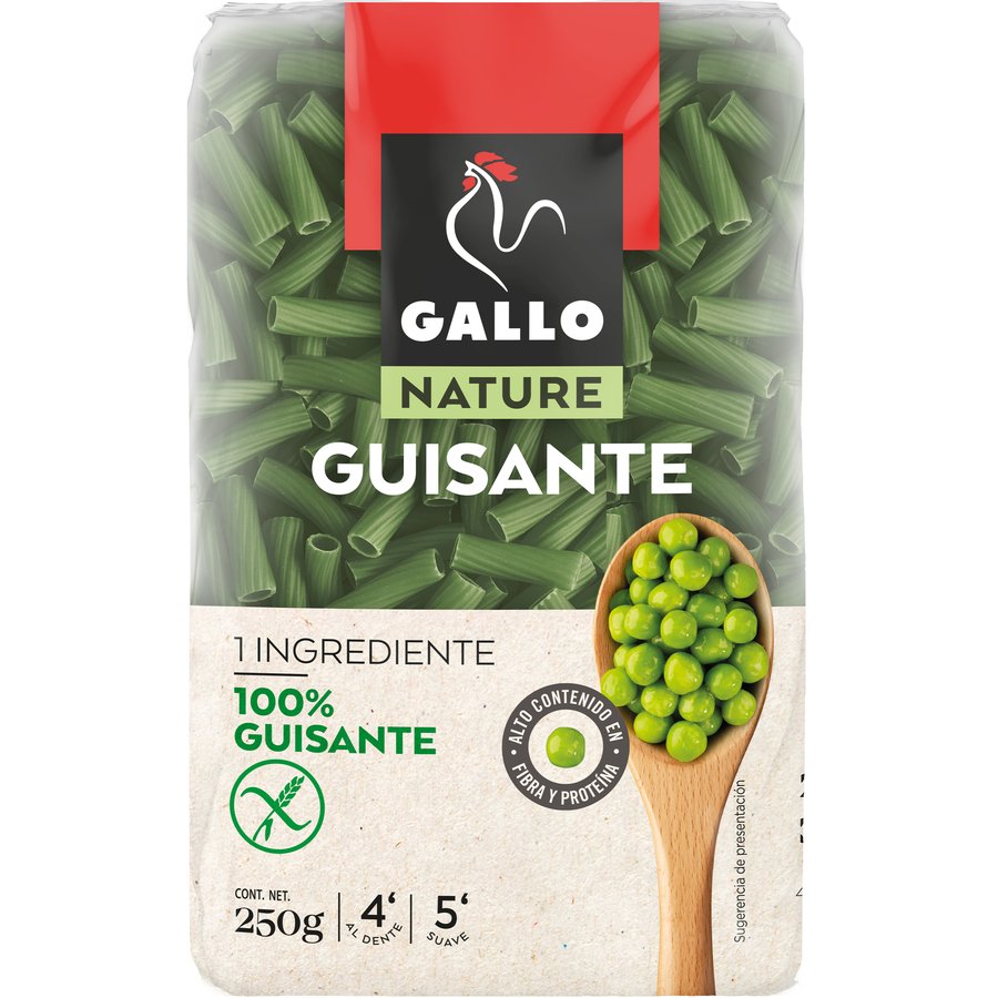 Macarrón GALLO Nature 100% guisantes 250 g