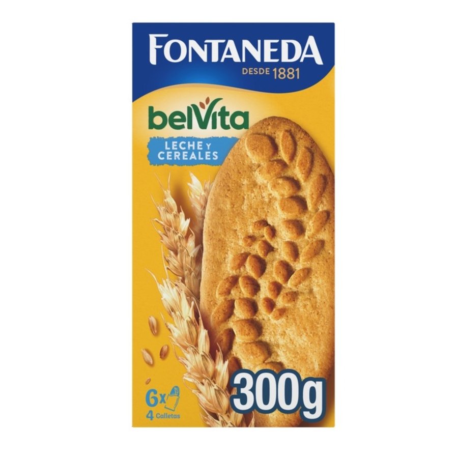 Galleta FONTANEDA belvita leche 300 g