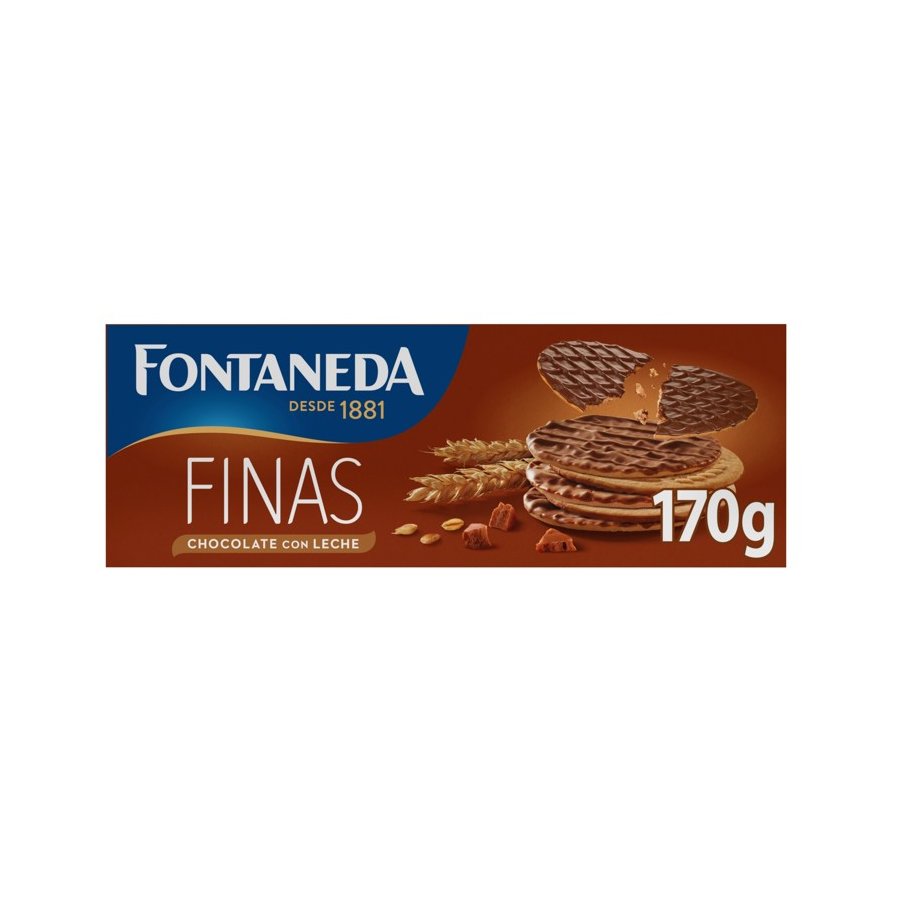 Galleta digestive FONTANEDA finas leche 170 g