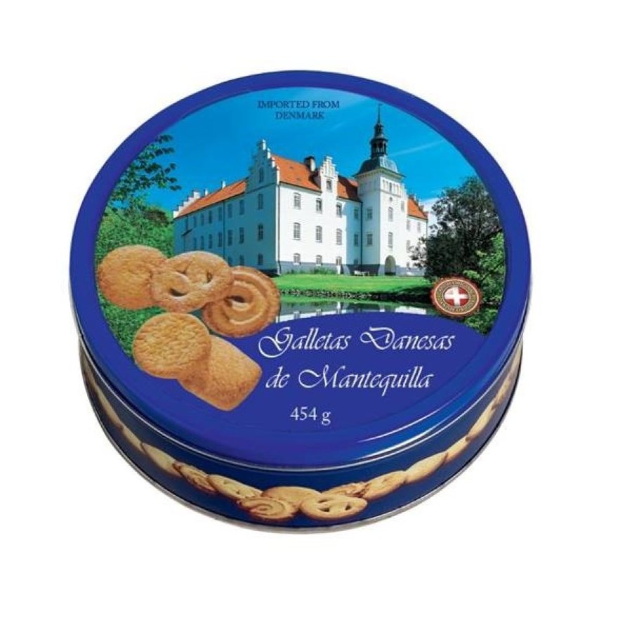 Galletas Danesita KELSEN 13% mantequilla lata 454 g