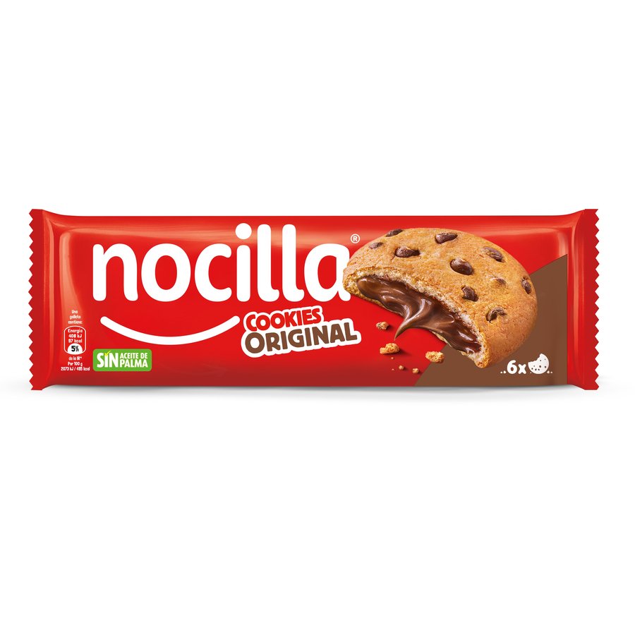 Galletas Cookies NOCILLA negra 120 g