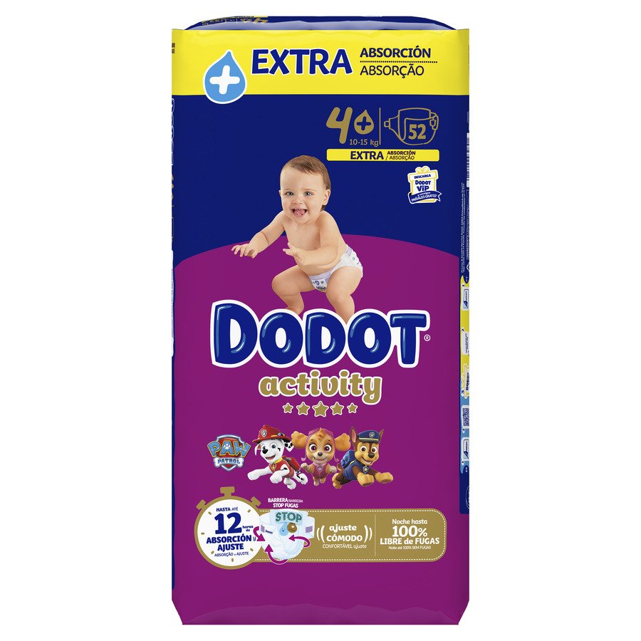 Dodot Pants Pañal-Braguita T 6 (14-19 kg) 48 uds