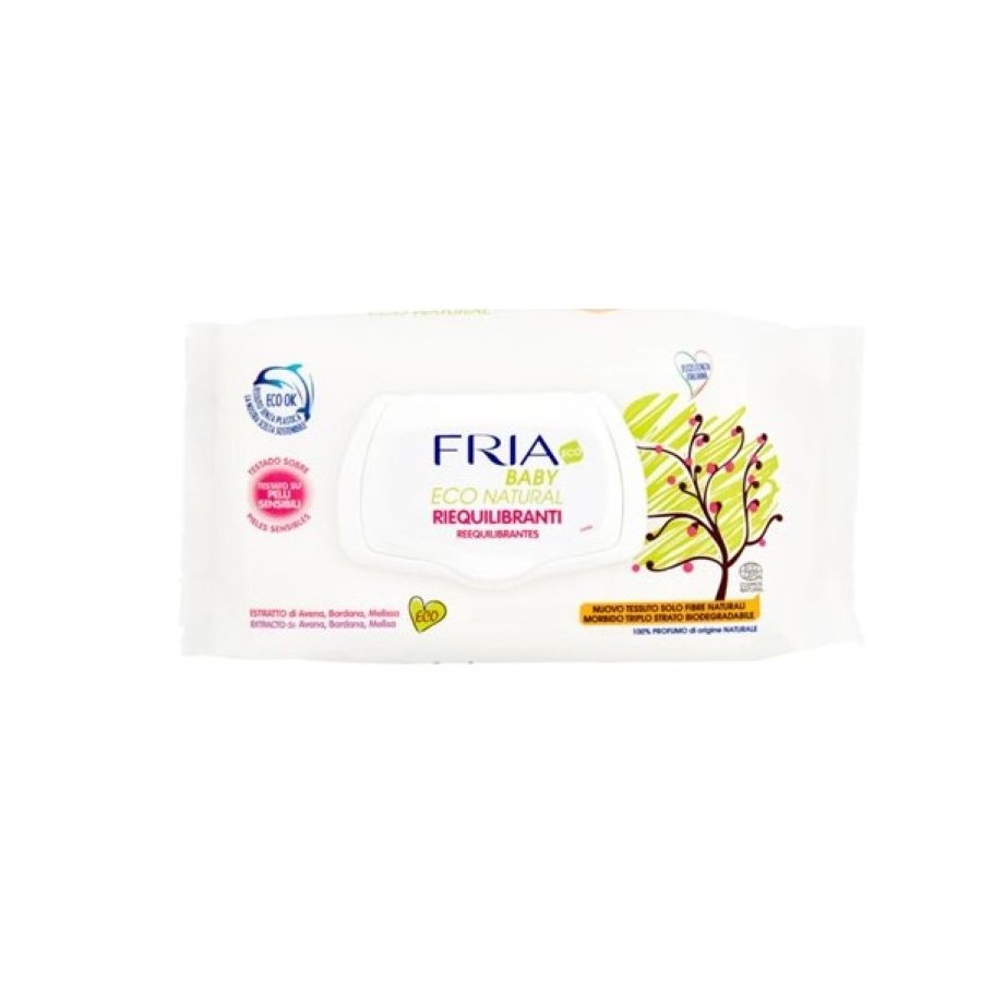 Toallitas FRIA baby eco natural 72 unidades