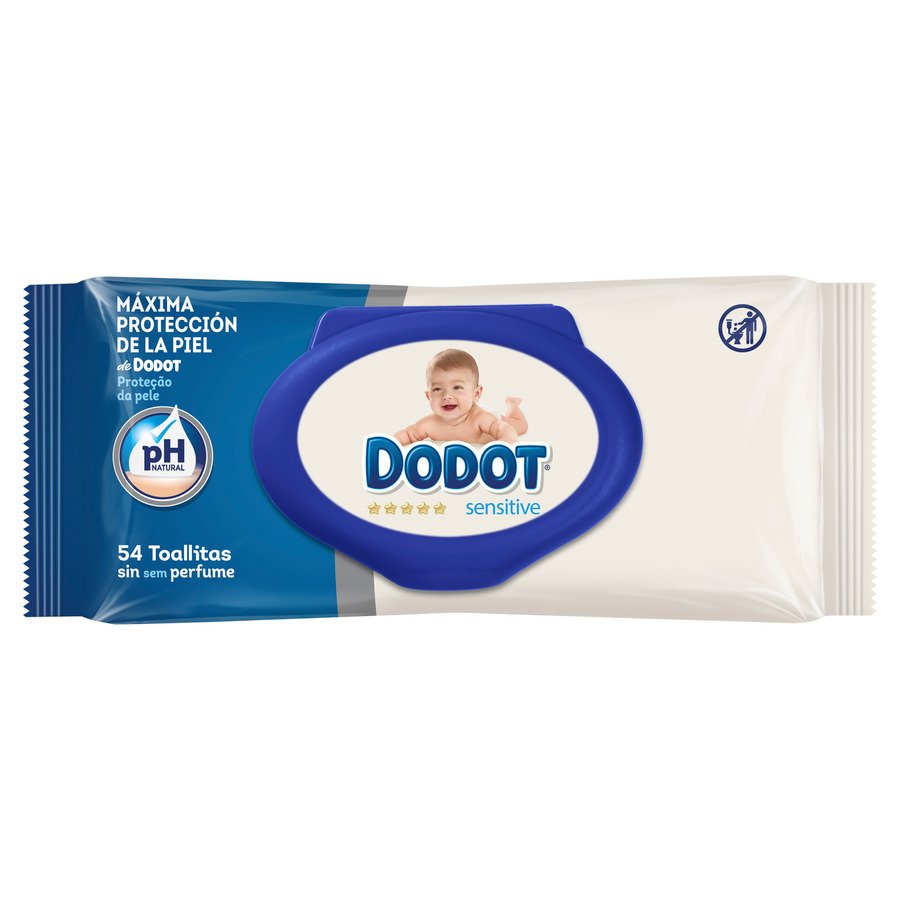 Toallitas DODOT Sensitive 54 unidades