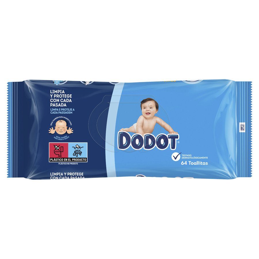 Toallitas DODOT 64 unidades