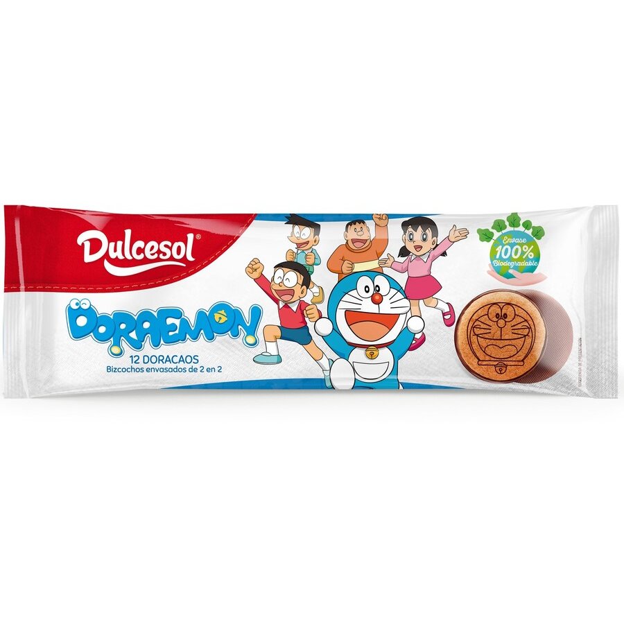 Mini lunas Doraemon DULCESOL 6x30 g