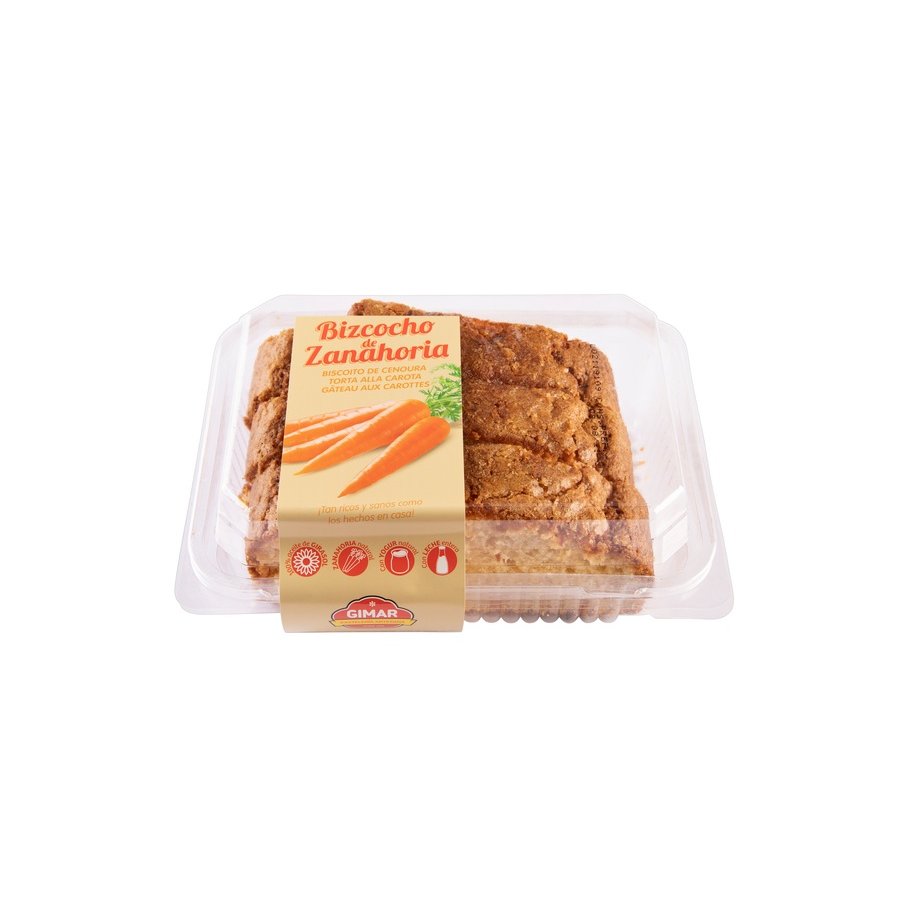 Bizcocho zanahoria GIMAR 360 g