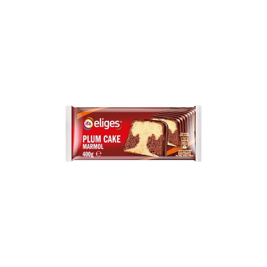 Plum cake mármol IFA ELIGES paquete 400 g