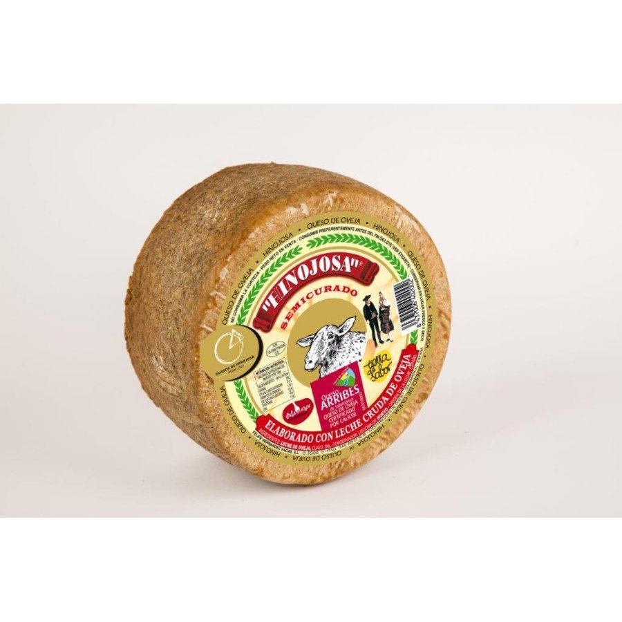 Queso HINOJOSA oveja semicurado leche cruda kilo