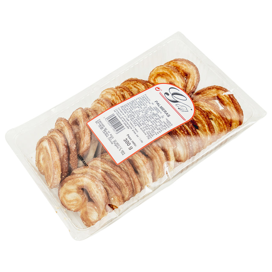 Palmeritas hojaldre BLISTER 300 g