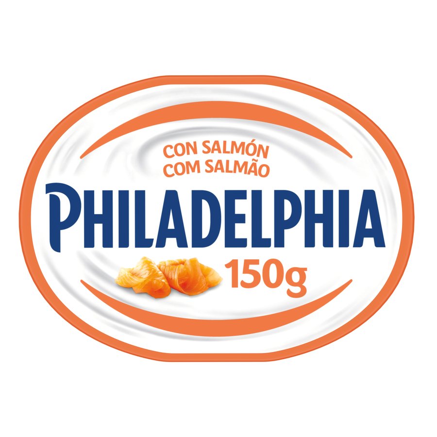 Queso PHILADELPHIA salmón tarrina 150 g