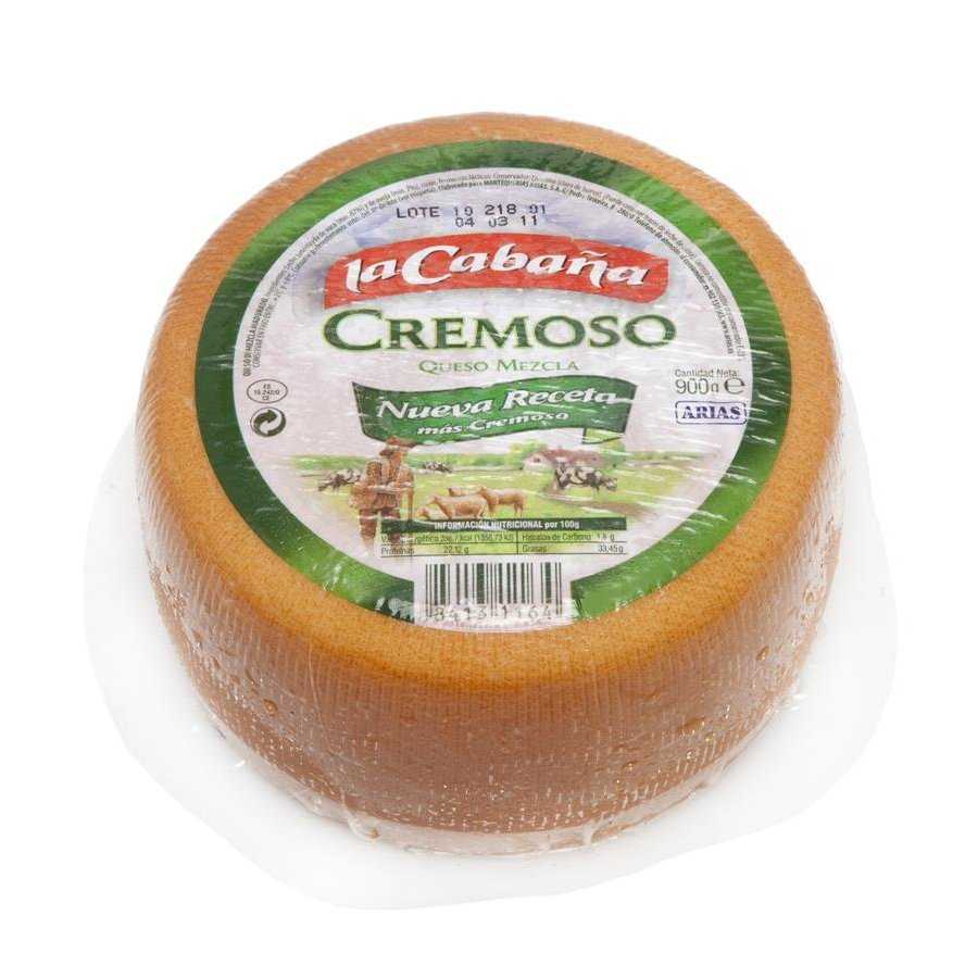 Queso LA CABAÑA cremoso mini pieza 900 g