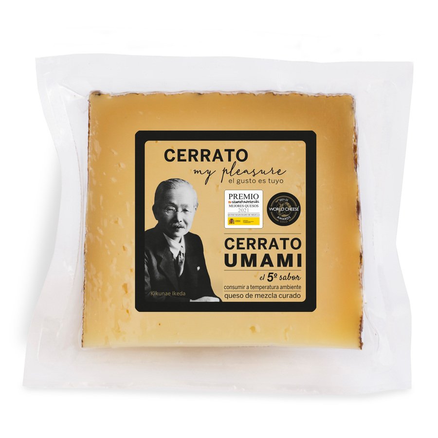 Queso mezcla CERRATO curado umami cuña 300 g