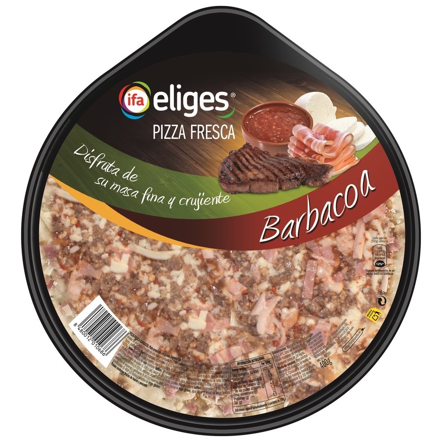 Pizza fresca IFA ELIGES Barbacoa 400 g
