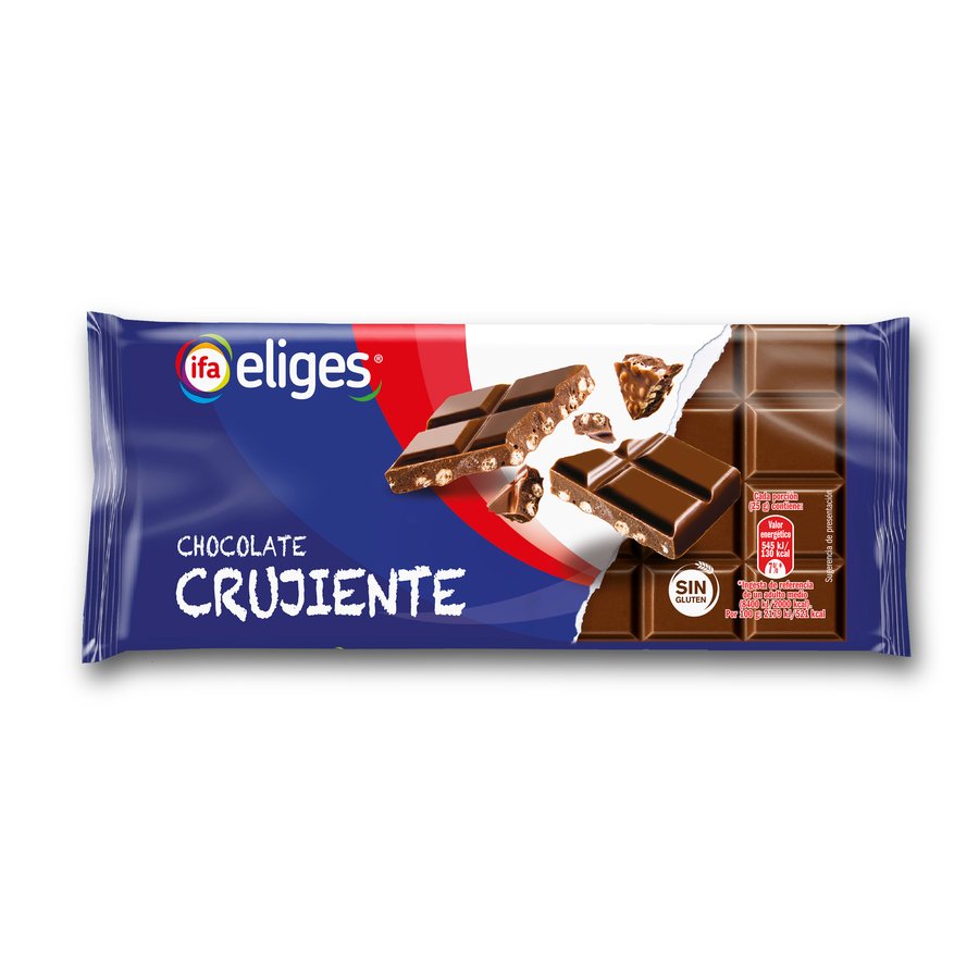 Chocolate crujiente IFA ELIGES 100 g