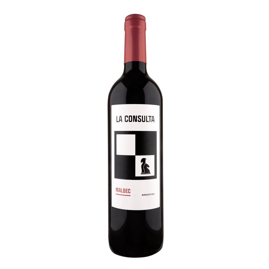 Vino argentino LA CONSULTA malbec botella 75 cl