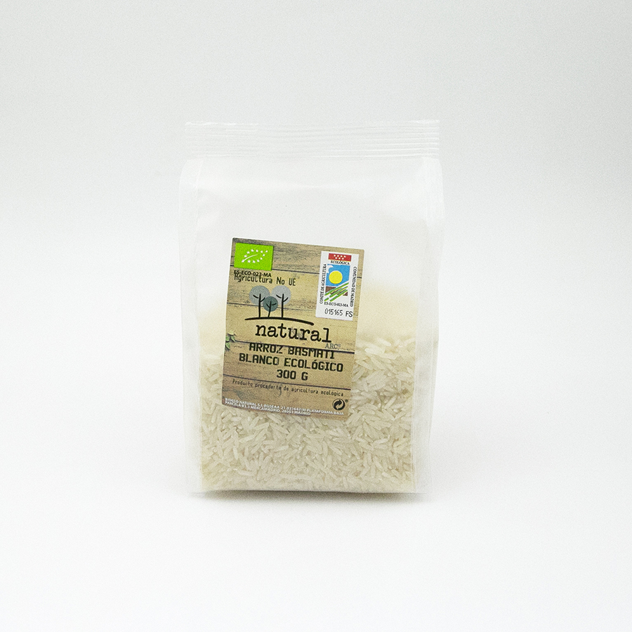 Arroz ecológico basmati natural ARC 300 g