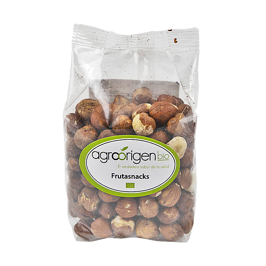 Avellana cruda con piel ecológica AGRORIGEN 150 g