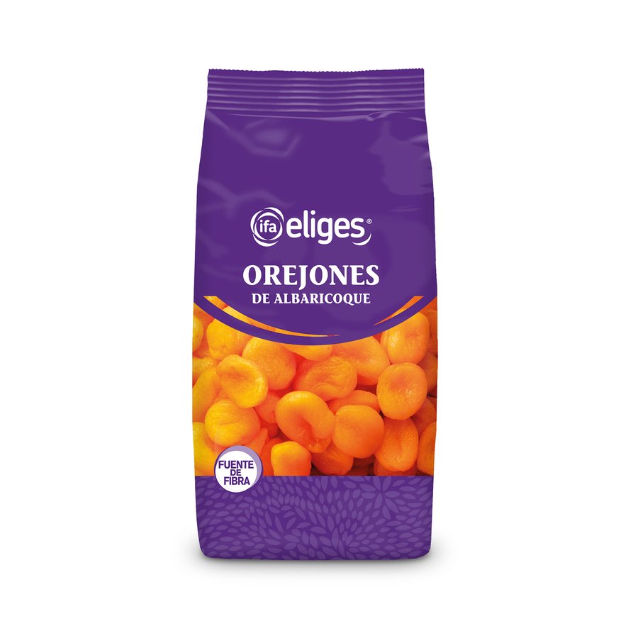 Orejones albaricoque IFA ELIGES BOLSA 200 grs.