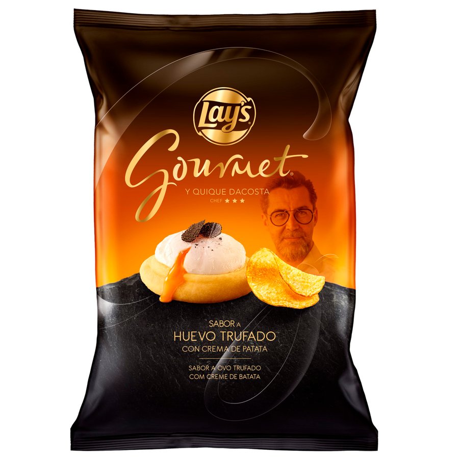 Patatas fritas LAY'S Gourmet Huevo Trufado paquete 150 g