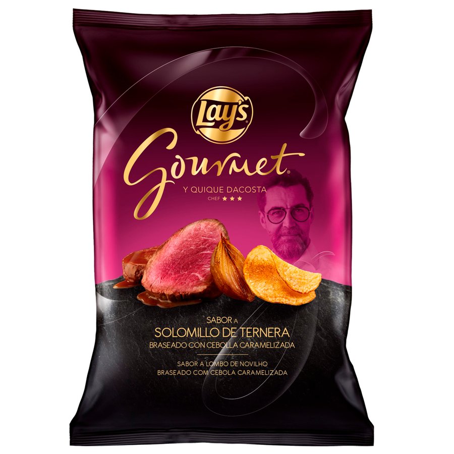 Patatas fritas LAY'S Gourmet Solomillo de ternera 150 g