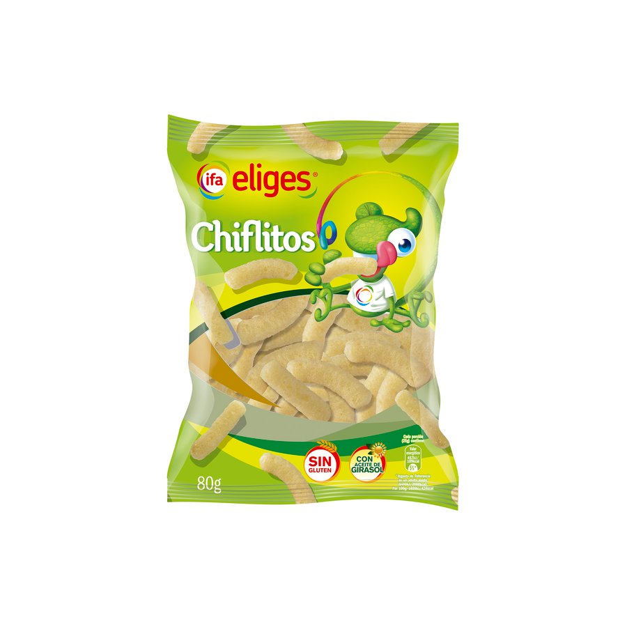 Chiflitos de maíz IFA ELIGES bolsa 80 g
