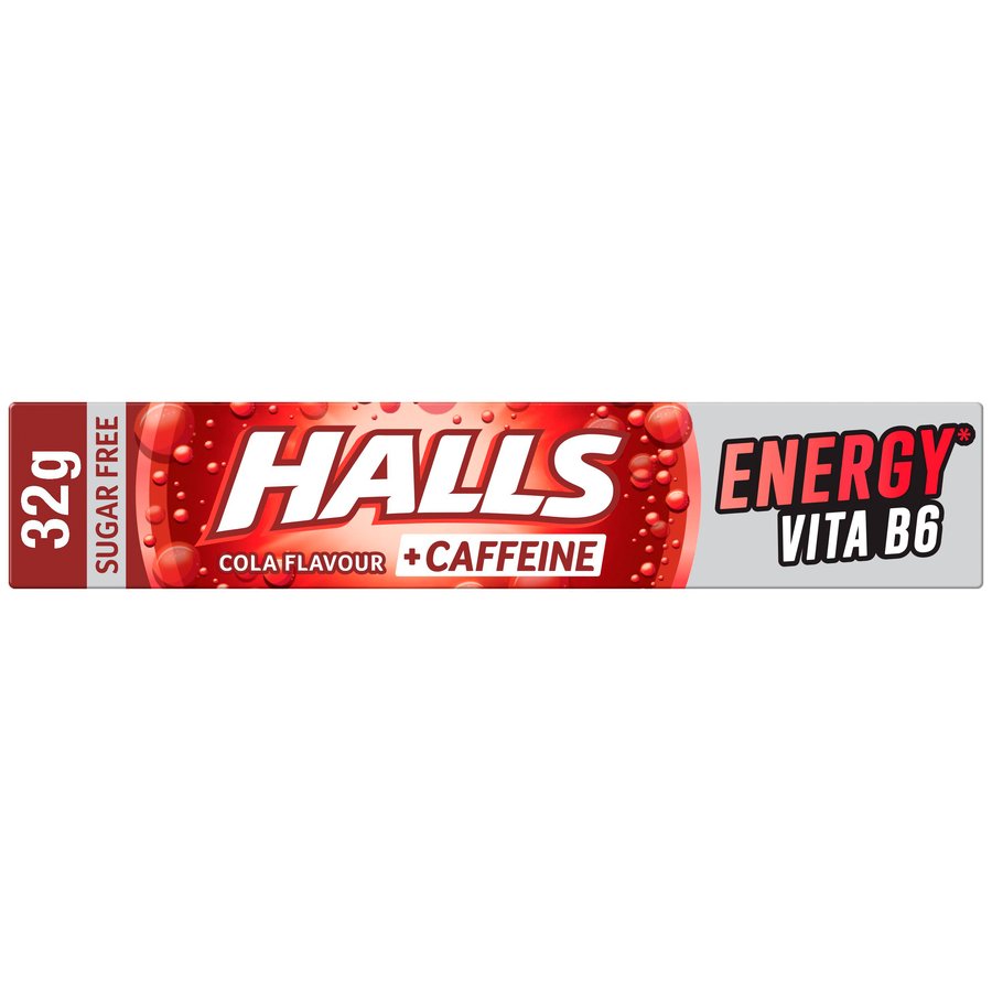 Caramelo HALLS Energy cola sin azúcar unitario