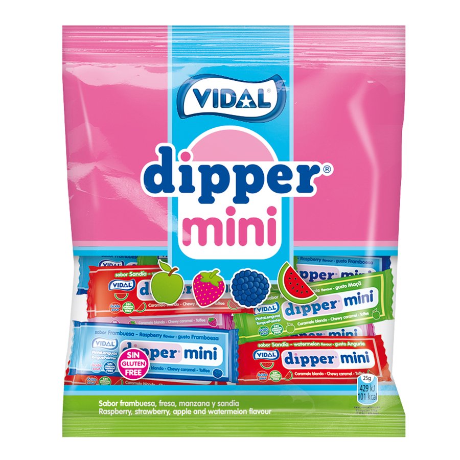 Caramelo VIDAL Dipper mini surtido 275 g