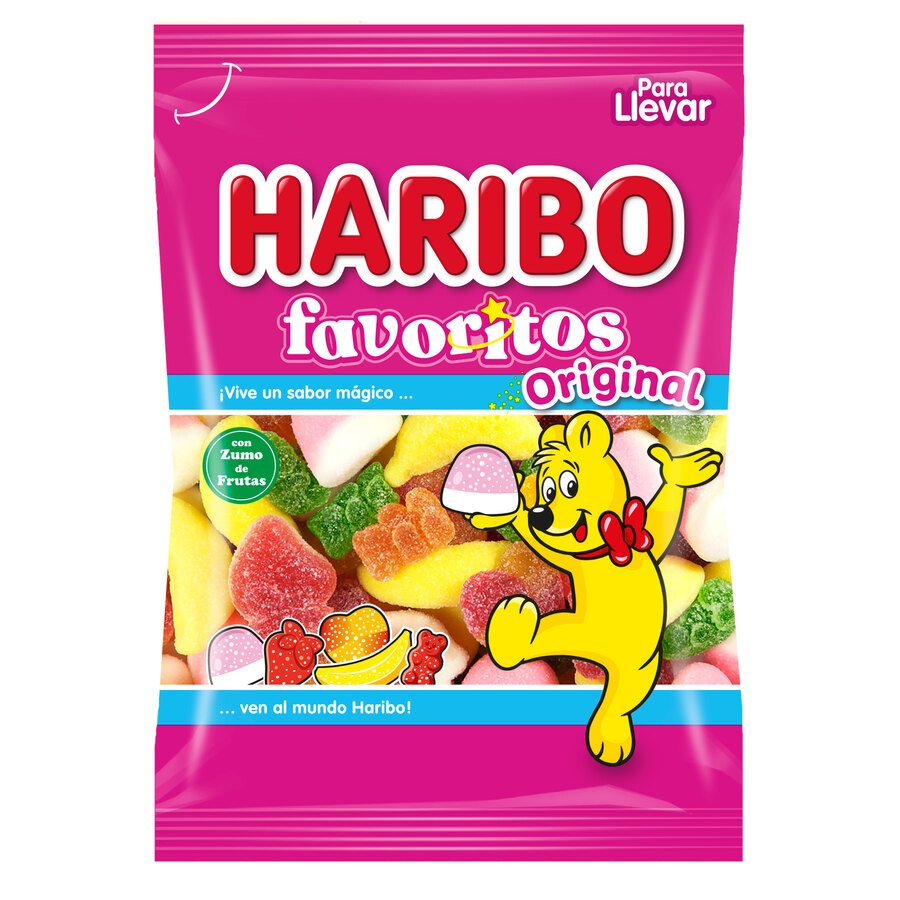 Caramelos goma favoritos HARIBO 90 gr