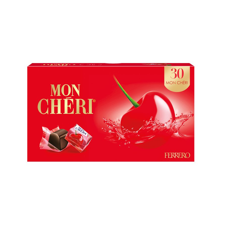Bombones FERRERO MON CHERI estuche 30 unidades 315 g