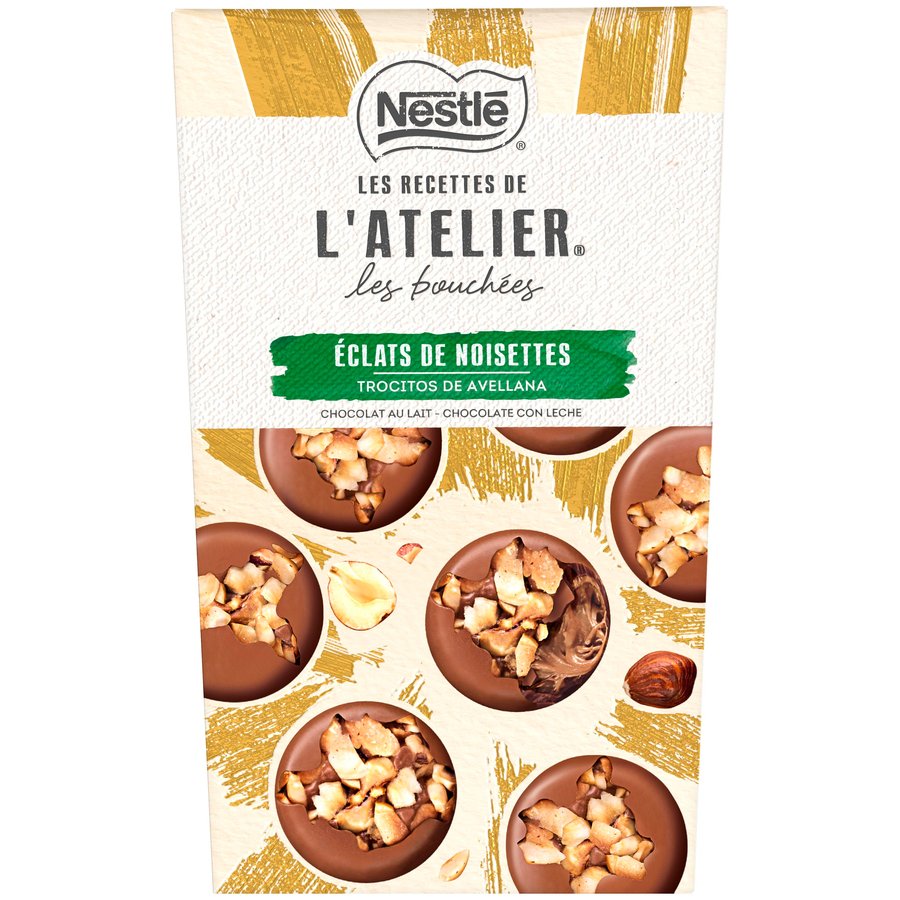 Bombones con avellanas NESTLE l atelier 186 g
