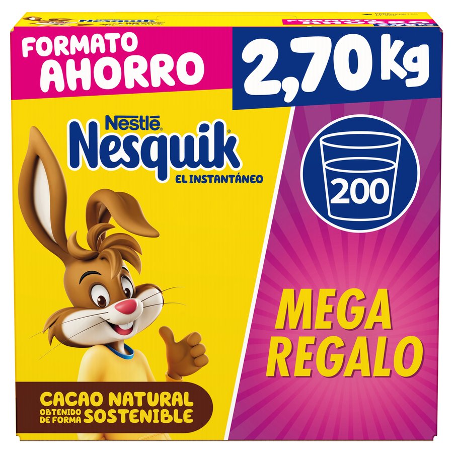 Cacao soluble NESQUIK estuche 2,70 kg