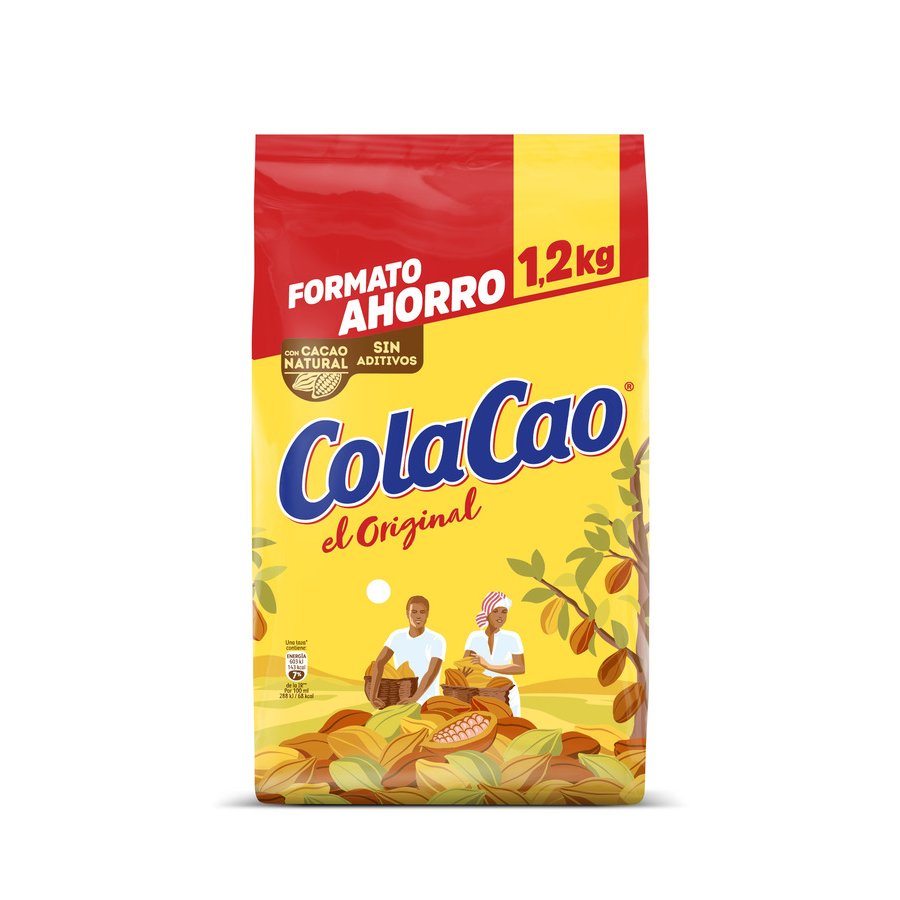 Cacao soluble COLA CAO ecobolsa 1,2 kg