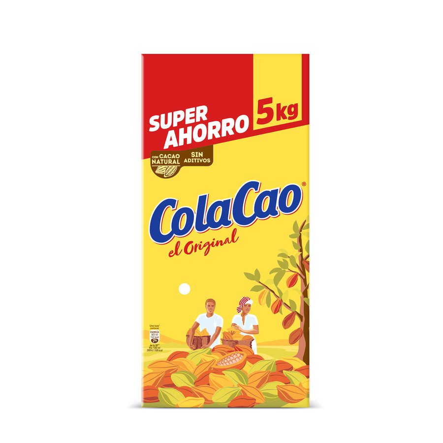 Cacao soluble COLA CAO original 5 kg+700 g gratis