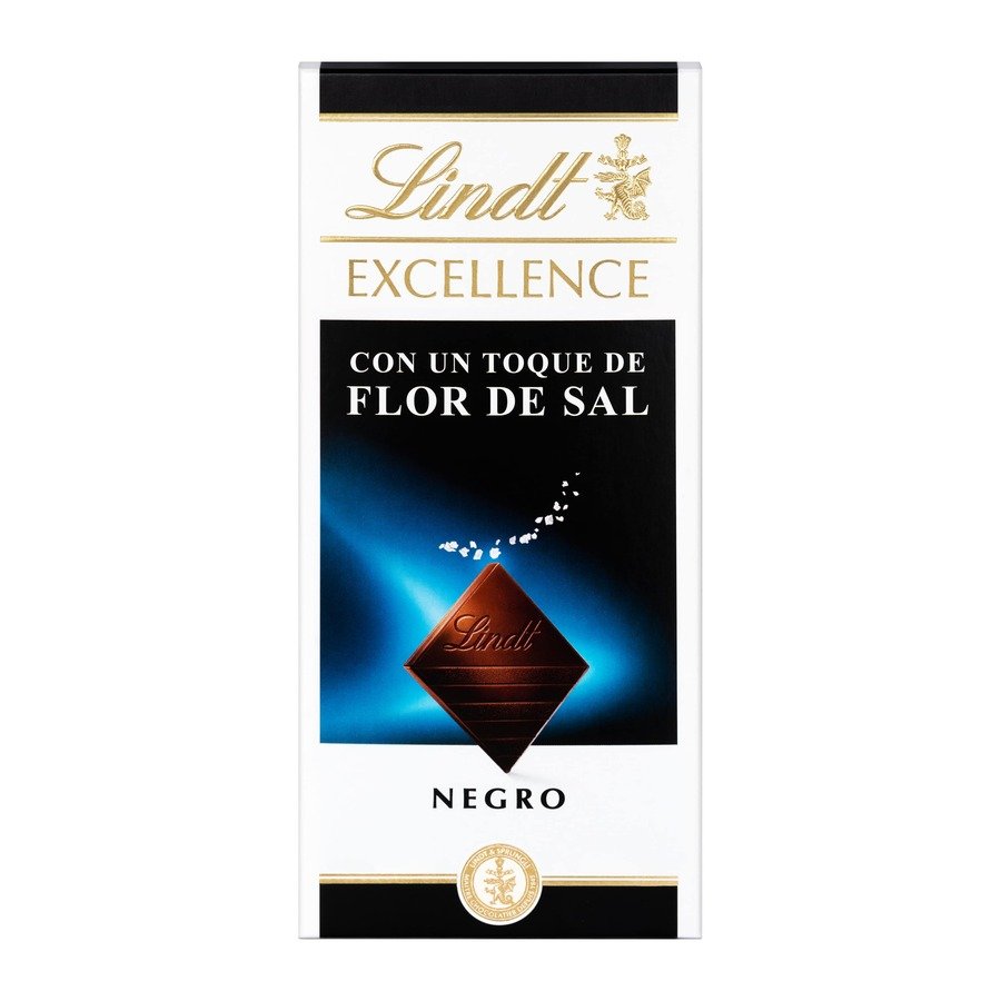 Chocolate LINDT Excellence negro flor de sal 100 g