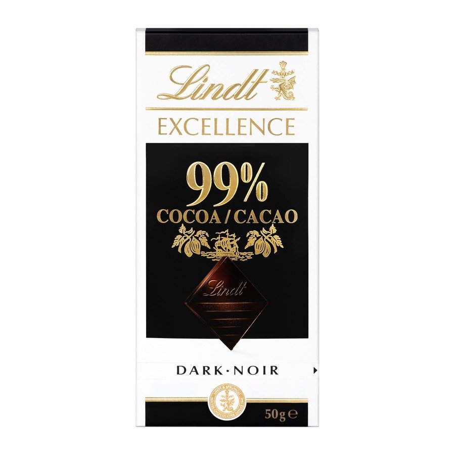 Chocolate LINDT Excellence Noir 99% cacao tableta 50 g